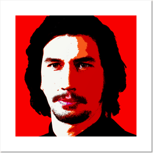 adam driver Posters and Art